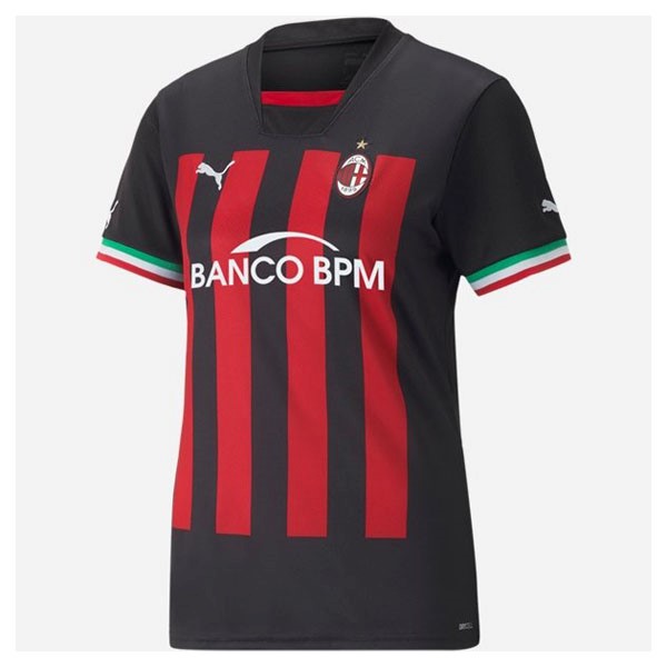 Camiseta AC Milan 1ª Mujer 2022/23
